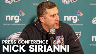 Postgame Press Conference Nick Sirianni  Philadelphia Eagles vs New York Jets [upl. by Glennon]