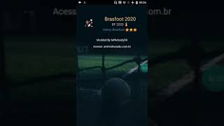 BRASFOOT MOBILE 2020 OFICIAL VERSÃO APK MELHORADA [upl. by Anaz]