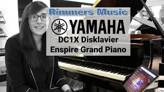 Yamaha DC1X Disklavier Enspire  Rimmers Music [upl. by Aicats]