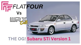 1994 Subaru Impreza WRX STi Version 1 The original JDM [upl. by Iznil]