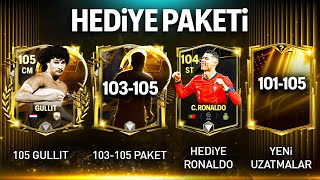 105 GULLIT GELDİ ANINDA BEDAVA RONALDO ALIN YENİ UZATMALAR BALLON D’OR FC Mobile [upl. by Ondrea]