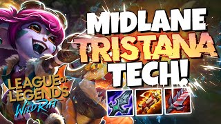 BLASTING THEM WITH ROCKETS 💥 Sovereign TRISTANA  WILD RIFT High Elo  Mirmoooo [upl. by Yalcrab]