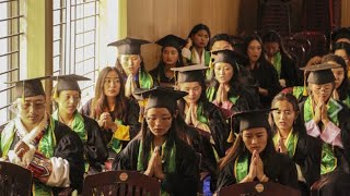 CORONA BATCH CLASS OF 2021 GRADUATION DAY AT DALAI LAMA INSTITUTE BANGALORE [upl. by Ear468]