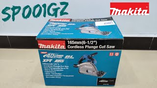 Makita SP001GZ  Makita Cordless Plunge Cut Saw 40V max [upl. by Galan]