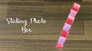 DIY Sliding Photo Box🎁  Unique amp Creative gifting Idea  Subscribe HandiCraftsCorner for more🥰😇 [upl. by Letnwahs]