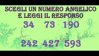 Scegli un Numero Angelico e leggi il responso [upl. by Cerell]