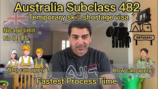 Australia Work Visa  Temporary skill shortage visa  Subclass 482 Australia  travelvlog vlog [upl. by Niwdla46]