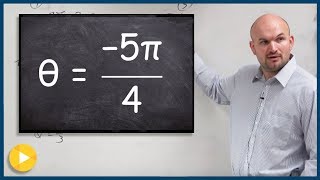 Learn to find the reference angle of a negative angle in terms of pi [upl. by Enneirb]