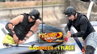 Khatron Ke Khiladi 14 Update Head On Stunt Me Boys Me Hui Takkar GashmeerKaran Ne Kiya Kamaal [upl. by Aileme]