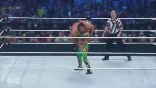 Kalisto bodyslams rusev [upl. by Areem]