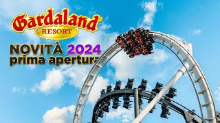 Gardaland APERTURA 2024  sistemati i PROBLEMI [upl. by Bullivant]