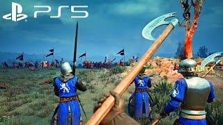 CHIVALRY 2 PS5 4k60FPS Closed Beta HandsOn Gameplay Medieval Battles [upl. by Gower]