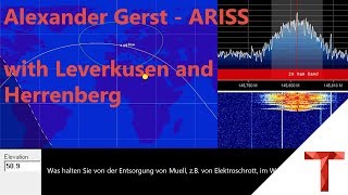 ARISS school contact with Leverkusen and Herrenberg  27th june 2018 [upl. by Oiligriv666]