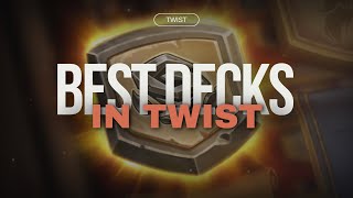 Ranking all 19 new Twist decks and heroes in Hearthstone Complete guide to the twist format in June [upl. by Nnylyam]