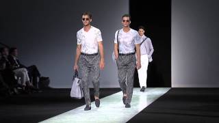 Giorgio Armani  2014 Spring Summer  Menswear Collection [upl. by Macmillan]