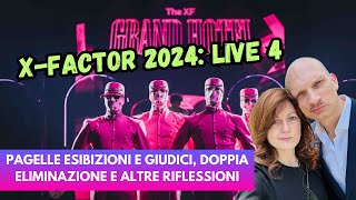 XFactor 2024 Live 4 due eliminati pagelle esibizioni ma Lauro bocciato  MadFactor Ep4 [upl. by Dyanne]