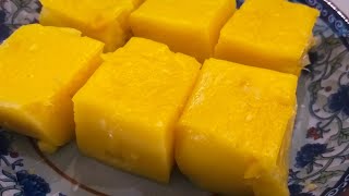 Puding Kastard Jagung Creamy Custard Corn Puddingsukatan cawan [upl. by Lippold406]