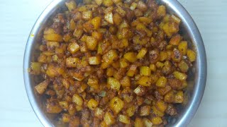 Potato fry in tamilTasty potato recipe [upl. by Enitsirk]