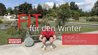 Fit für den Winter  Beintraining [upl. by Ydnelg]