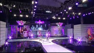 2NE1  I Dont Care Live 20090924 [upl. by Ainuj]