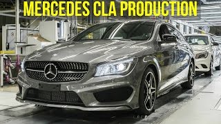 Mercedes CLA Production [upl. by Inattirb]