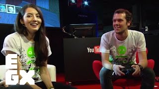 Outside Xbox LIVE from the YouTube Stage  Minecraft Pictionary at EGX 2015 [upl. by Alverson]