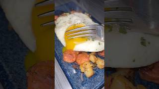 Chorizo and potatoes chorizo potatoes eggs breakfast cookwithme youtube video foodvideo [upl. by Laband]