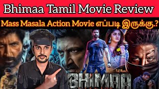 Bhimaa 2024 New Tamil Dubbed Movie  CriticsMohan  Bhimaa Review  Gopichand  Action Movie 🤩🔥💥 [upl. by Iruyas500]