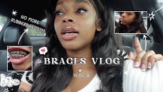 COME WITH ME TO GET MY BRACES TIGHTENED  BRACES VLOG ✨ [upl. by Anib]