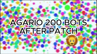 HOW TO GET 200 FREE AGARIO BOTS AFTER PATCH WORKING [upl. by Brok540]