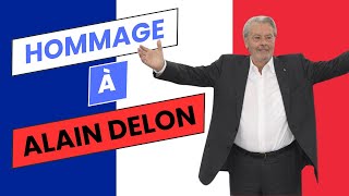 Hommage à Alain Delon  Sa Vie et Carrière Légendaire [upl. by Jairia]