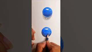 Blue Colored Pencil Drawing Shading Art Tutorial handmade drawing painting art diy [upl. by Nilesoy108]