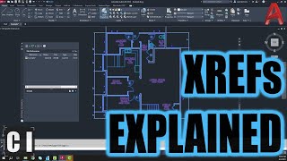 AutoCAD XREFs Explained External Reference Tutorial amp MustKnow Tips [upl. by Wakefield]