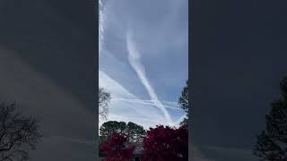 Active chem spraying over Knoxville TN [upl. by Franciscka]