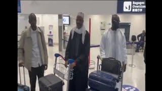 Départ et Arrivée S Cherif Mbacke de Dakar À Paris [upl. by Ninos]