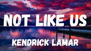 Kendrick Lamar  Not like us lyrics Drake diss [upl. by Plerre885]