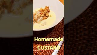 THE Homemade Egg Custard cooking food custard eggs dessert pudding [upl. by Sedgewick]