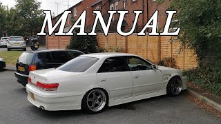 My JZX100 manual conversion on budget using J160 gearbox  Cheap auto to manual swap [upl. by Anpas781]