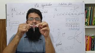 sp3d Hybridization in PCl5 and SF4 [upl. by Eelrahc]