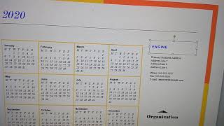 Microsoft Publisher Calendar Tutorial  How to Set 2020 Single Sheet Calendar [upl. by Neenad]