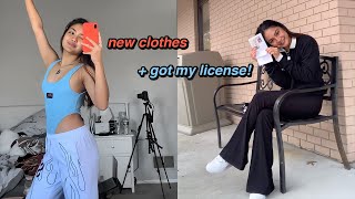 JEOrnal📀 getting my license in USA 🚖  new clothes 🤑 [upl. by Rebecca408]