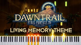 Final Fantasy XIV  Bygone Serenity Piano Cover 🎹 dawntrail [upl. by Enyawud]