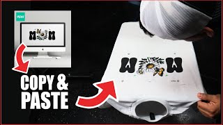 How I Make Print amp Sell My Tshirt Designs From Home [upl. by Ocsirf]