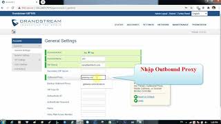 Hướng Dẫn Cấu Hình IPPhone Granstream GXP1610  VoiceCloudVn [upl. by Arvind]