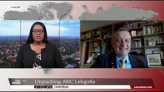 ANC NEC Lekgotla  Political Analyst Professor Erwin Schwella unpacks [upl. by Ikcin181]