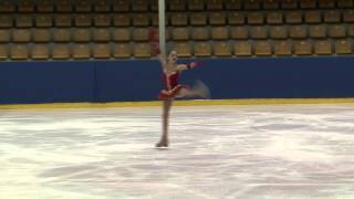 6 Evgenia MEDVEDEVA RUS  ISU JGP Riga Cup 2013 Junior Ladies Short Program [upl. by Bamby946]