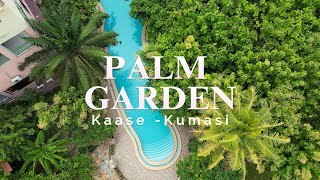 A BEAUTIFUL PARADISE IN KUMASI THE NEWEST quotPALM GARDEN RESORT KAASE viral viralvideo kumasi [upl. by Eednarb]