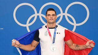 Florent Manaudou porte drapeau aux JO de Paris 2024  “Je suis reconnaissant envers mes pairs” [upl. by Kast]