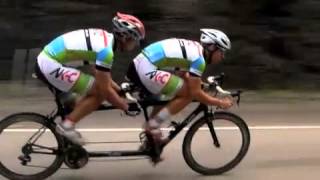 Australian National Road Tandem Champions on Calfee Bike with Fast Forward Wheels [upl. by Quent]