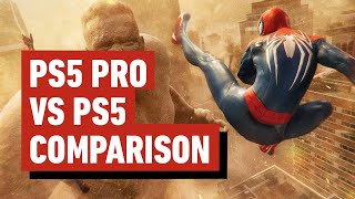 PS5 Pro vs PS5 Gameplay Comparison [upl. by Mahon]